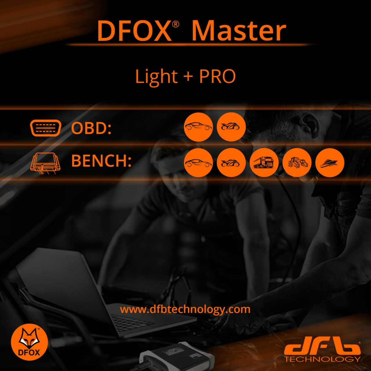 dfox master light + pro DFOX Master - LIGHT + PRO - Slika 1