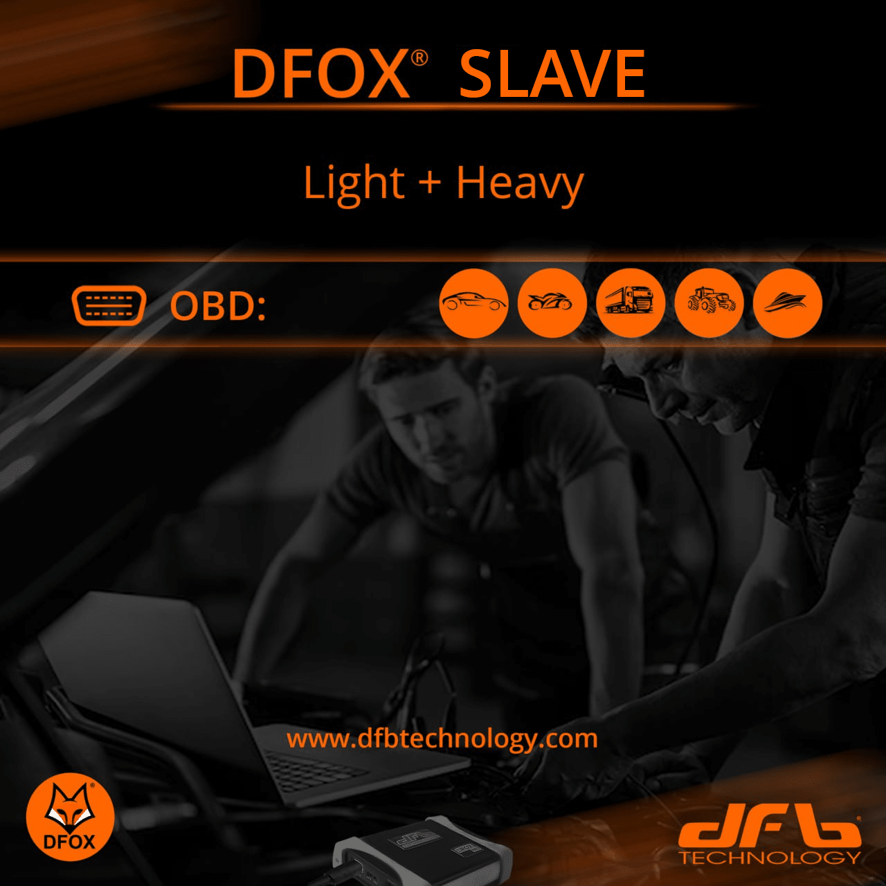 light heavy DFOX Slave - LIGHT + HEAVY - Slika 1